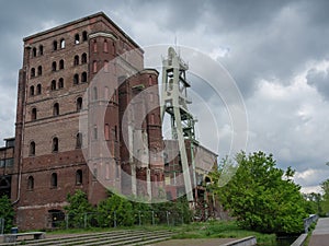 Old coal mine in the ruhr aerea photo