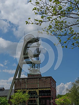 Old coal mine in the ruhr aerea photo