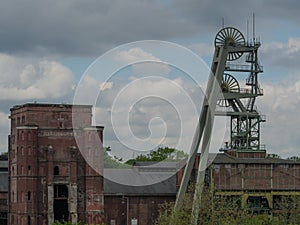 Old coal mine in the ruhr aerea photo