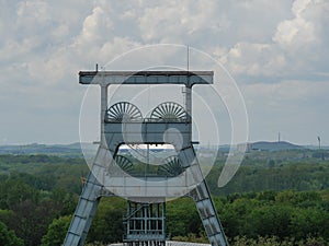 Old coal mine in the ruhr aerea photo