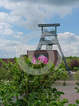 Old coal mine in the ruhr aerea photo