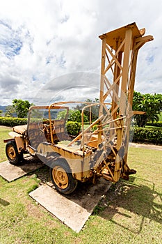 Old Coal Mine Machinery at maemo thailand