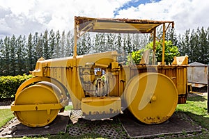 Old Coal Mine Machinery at maemo thailand