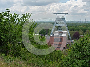 Old coal mine in the ruhr aerea