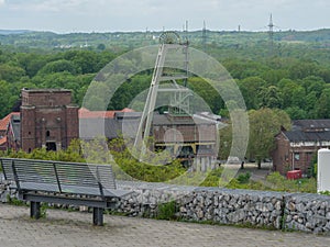 Old coal mine in the ruhr aerea