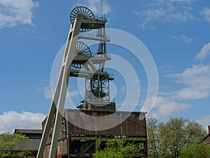 Old coal mine in the ruhr aerea