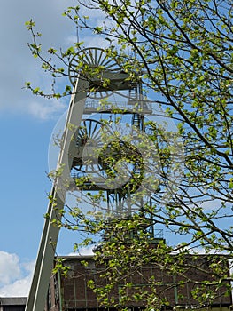 Old coal mine in the ruhr aerea photo