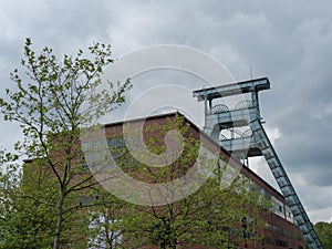 Old coal mine in the ruhr aerea photo