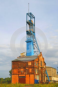 Old coal mine shaft