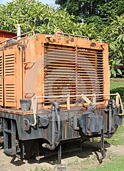 Old coal wagons