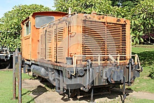 Old coal wagons