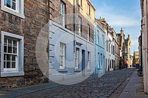 Old cobbled street