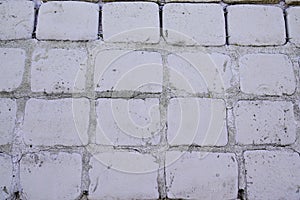 Old cobblestone pavement cobbles background