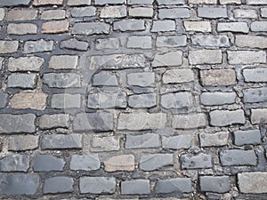 Old cobblestone texture