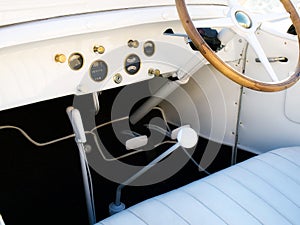 An old cockpit