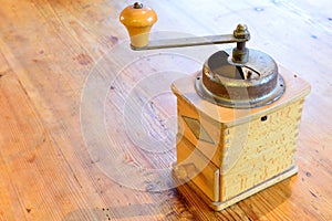 Old coffe grinder