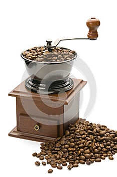 Old coffee grinder