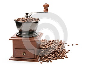 Old coffee grinder