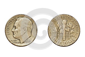 Old Coin, 1946, One Dime