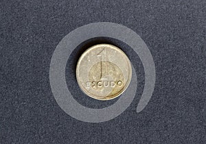 Old coin Portuguese