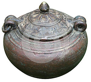 Old coin pot