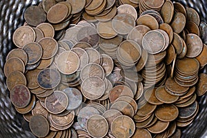 Old coins Background, currency, Ancient coins