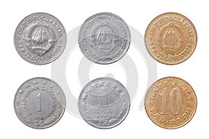 Old coins to Yugoslavia photo