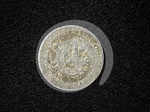 Old collectable coin photo