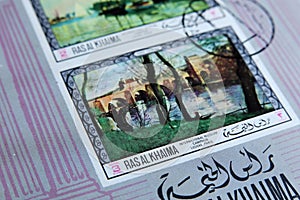 Postage stamps, Ras Al Khaimah