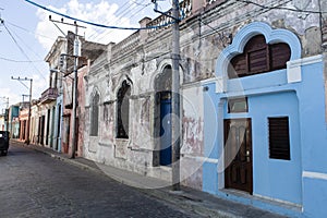 Old colonial house in the center of Camaguey - Cuba