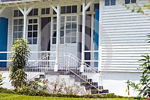 An old colonial-style house on the island of Mauritius.Museum on the island of Mauritius