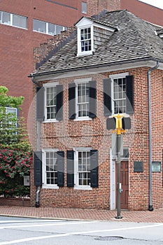 Old colonial two story home