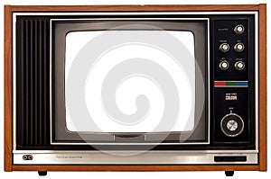 Old Color Television photo