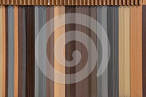 Old and colorful plastwood pattern,texture background