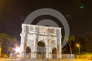 Old Colosseum in Rome, Italy