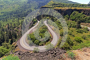 Old Columbia Highway at Rowena Crest photo