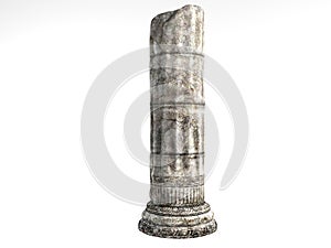 Old column ruin