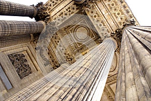 Old columns in Paris