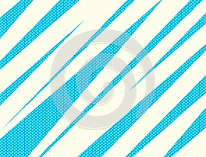 Old comic blue background with halftone gradient in pop art retro style. Vector illustration