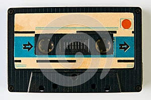 Old compact audio cassette