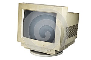 Old computer monitor