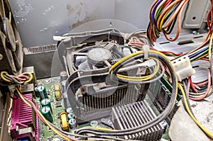 The dust inside computer