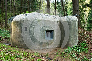 Old concrete bunker
