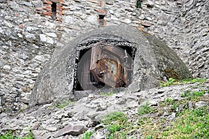 Old concrete bunker