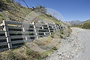 Old Concrete Cribbing Slope Reinforcement