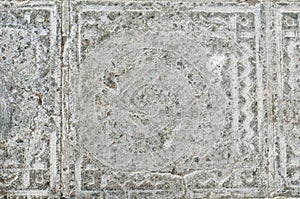 The old concrete slab texture