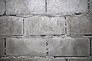 Old conctete blocks wall texture background