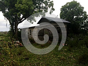 Old Condemned Haunted House Yard