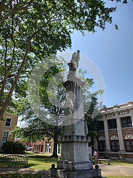 Old confederate memorial
