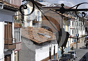 Old conquistadorÃÂ´s Town Cuenca in Ecuador photo